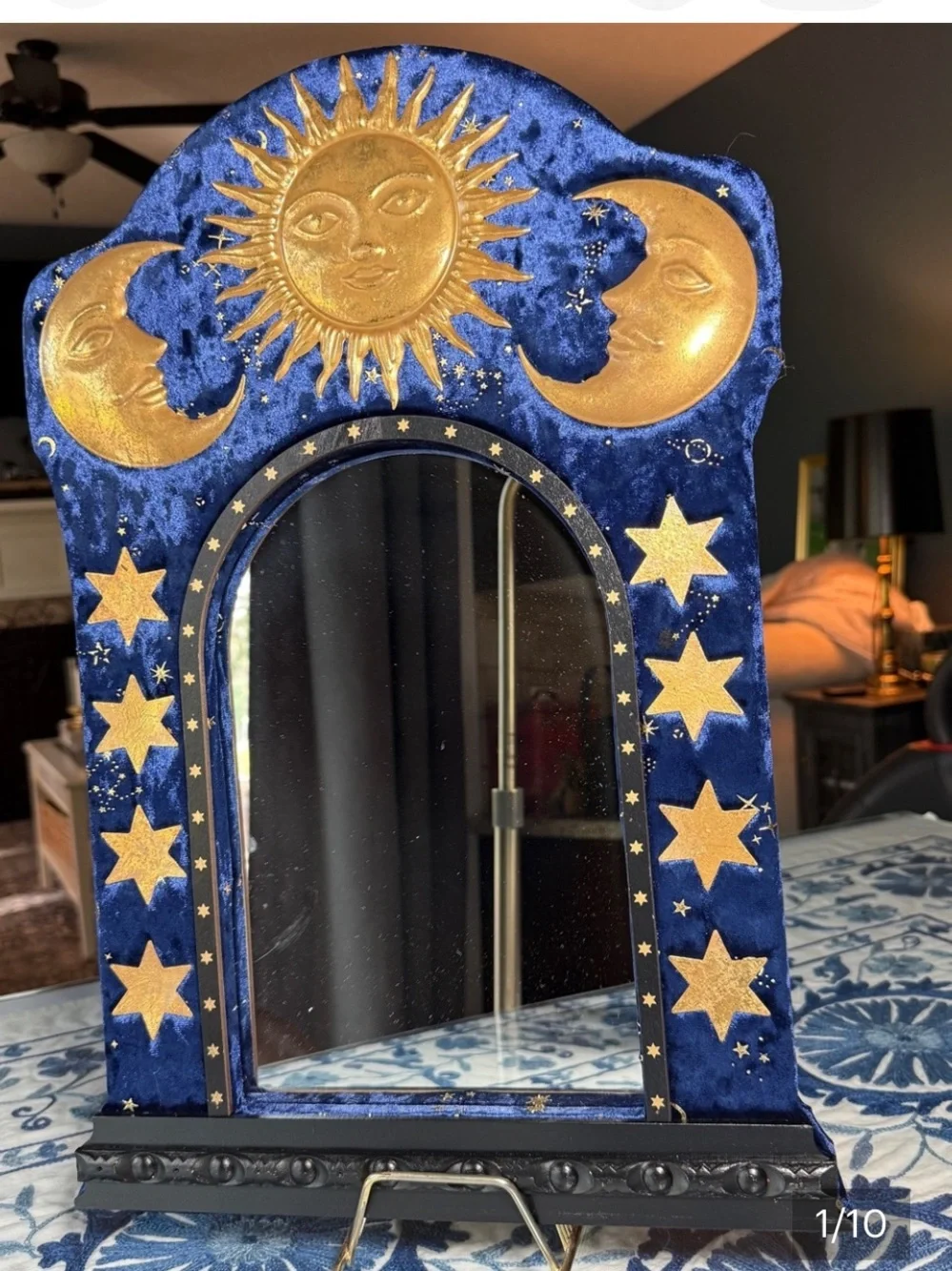 Michaels Bound By Magic Celestial Pyramid Sun Moon Pillows Mirror Whimsical NWT